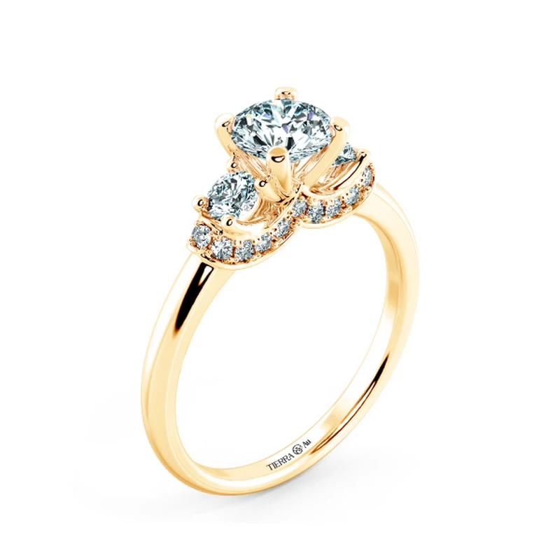 Nhẫn đính hôn Royal design NCH9909 4